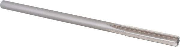 Alvord Polk - Letter N High Speed Steel 6 Flute Chucking Reamer - Straight Flute, 0.2792" Straight Shank, 1-1/2" Flute Length, 6" OAL - Eagle Tool & Supply