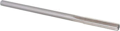 Alvord Polk - Letter N High Speed Steel 6 Flute Chucking Reamer - Straight Flute, 0.2792" Straight Shank, 1-1/2" Flute Length, 6" OAL - Eagle Tool & Supply