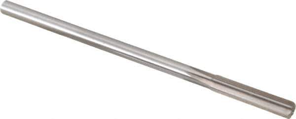 Alvord Polk - Letter O High Speed Steel 6 Flute Chucking Reamer - Straight Flute, 0.2792" Straight Shank, 1-1/2" Flute Length, 6" OAL - Eagle Tool & Supply