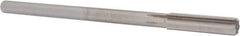 Alvord Polk - 7/16" High Speed Steel 6 Flute Chucking Reamer - Straight Flute, 0.373" Straight Shank, 1-3/4" Flute Length, 7" OAL - Eagle Tool & Supply