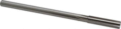 Alvord Polk - 1/2" High Speed Steel 6 Flute Chucking Reamer - Straight Flute, 0.4355" Straight Shank, 2" Flute Length, 8" OAL - Eagle Tool & Supply