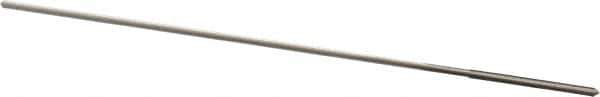 Alvord Polk - 1mm High Speed Steel 4 Flute Chucking Reamer - Straight Flute, 0.035" Straight Shank, 1/2" Flute Length, 2-1/2" OAL - Eagle Tool & Supply