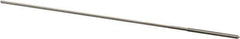 Alvord Polk - 1mm High Speed Steel 4 Flute Chucking Reamer - Straight Flute, 0.035" Straight Shank, 1/2" Flute Length, 2-1/2" OAL - Eagle Tool & Supply