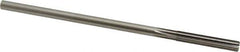 Alvord Polk - 6.5mm High Speed Steel 6 Flute Chucking Reamer - Straight Flute, 0.2405" Straight Shank, 1-1/2" Flute Length, 6" OAL - Eagle Tool & Supply