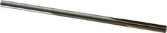 Alvord Polk - 7mm High Speed Steel 6 Flute Chucking Reamer - Straight Flute, 1/4" Straight Shank, 1-1/2" Flute Length, 6" OAL - Eagle Tool & Supply