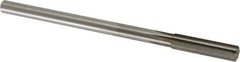 Alvord Polk - 12.5mm High Speed Steel 6 Flute Chucking Reamer - Straight Flute, 0.4355" Straight Shank, 2" Flute Length, 8" OAL - Eagle Tool & Supply