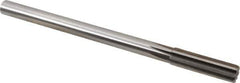 Alvord Polk - 16.5mm High Speed Steel 8 Flute Chucking Reamer - Straight Flute, 9/16" Straight Shank, 2-1/4" Flute Length, 9" OAL - Eagle Tool & Supply