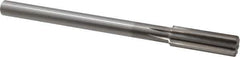 Alvord Polk - 20.5mm High Speed Steel 8 Flute Chucking Reamer - Straight Flute, 5/8" Straight Shank, 2-1/2" Flute Length, 9-1/2" OAL - Eagle Tool & Supply