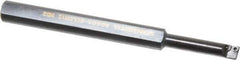 Kennametal - 7.62mm Min Bore Diam, 101.6mm OAL, 9.53mm Shank Diam, A-SCLD Indexable Boring Bar - 1-1/4" Max Bore Depth, CD.. Insert, Screw Holding Method - Eagle Tool & Supply