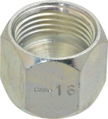 Eaton - 5/8" Tube OD, 37° Steel Flared Tube Cap - Flare Ends - Eagle Tool & Supply