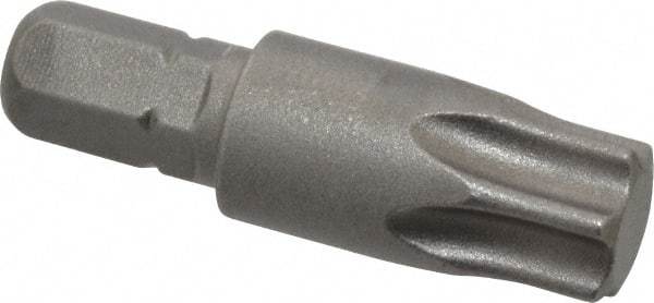 Apex - 1/4" Drive T50 Torx Screwdriver Bit - 1-1/4" OAL - Eagle Tool & Supply