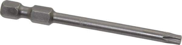 Apex - T20 Torx Bit - 1/4" Hex Drive, 2-3/4" OAL - Eagle Tool & Supply