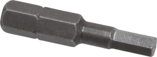 Apex - 5/32" Hex Screwdriver Bit - 1/4" Drive, 1-5/16" OAL - Eagle Tool & Supply