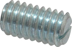 Gibraltar - 5/16-18, 0.156" Ball Diam, 0.578" Body Length, 0.04" Max Ball Reach, Threaded Ball Plunger - Steel Body, Nylon Ball, 2 Lb Initial End Force, 4.5 Lb Final End Force - Eagle Tool & Supply