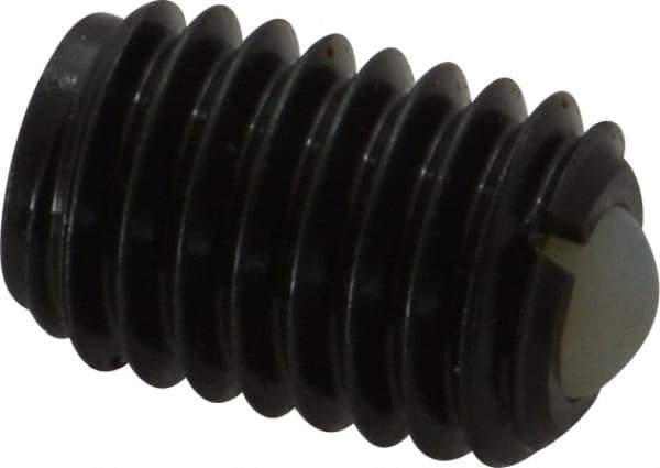 Gibraltar - 1/2-13, 0.281" Ball Diam, 0.75" Body Length, 0.072" Max Ball Reach, Threaded Ball Plunger - Steel Body, Nylon Ball, 6 Lb Initial End Force, 12 Lb Final End Force - Eagle Tool & Supply