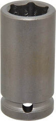 Apex - 1/2" Drive 3/4" Deep Impact Socket - 6 Points, 2-1/4" OAL - Eagle Tool & Supply