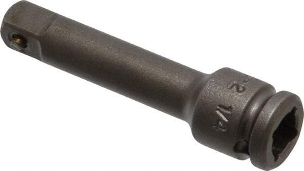 Apex - 1/4" Drive Standard Socket Extension - 2" OAL - Eagle Tool & Supply