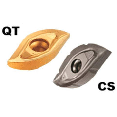 Iscar - BCR400 QT Grade IC328 Carbide Milling Insert - TiCN Finish, 7mm Thick, 20mm Corner Radius - Eagle Tool & Supply