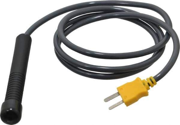 Fluke - 32 to 500°F, Surface, Thermocouple Probe - Eagle Tool & Supply