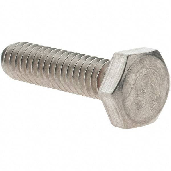 APM HEXSEAL - 5/16-18, Grade 18-8 Stainless Steel, Self Sealing Hex Bolt - Passivated, 1" Length Under Head, Silicone O Ring, UNC Thread - Eagle Tool & Supply