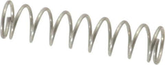 Value Collection - 0.12" OD, 0.012" Wire, 1/2" Free Length, Music Wire Compression Stock Springs Spring - 2.98 Lb Spring Rating - Eagle Tool & Supply