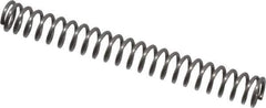 Value Collection - 0.12" OD, 0.016" Wire, 1" Free Length, Music Wire Compression Stock Springs Spring - 3.84 Lb Spring Rating - Eagle Tool & Supply