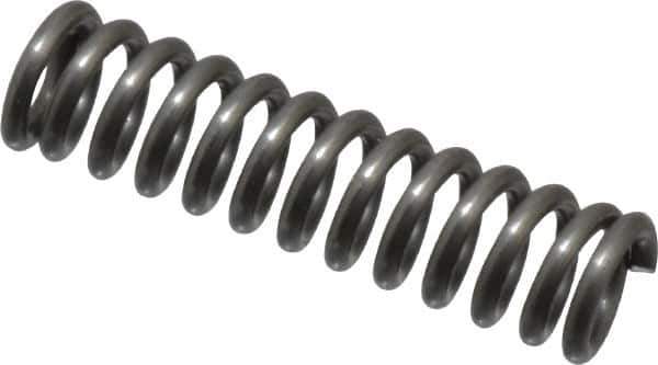 Value Collection - 0.12" OD, 0.02" Wire, 1/2" Free Length, Music Wire Compression Stock Springs Spring - 20.9 Lb Spring Rating - Eagle Tool & Supply