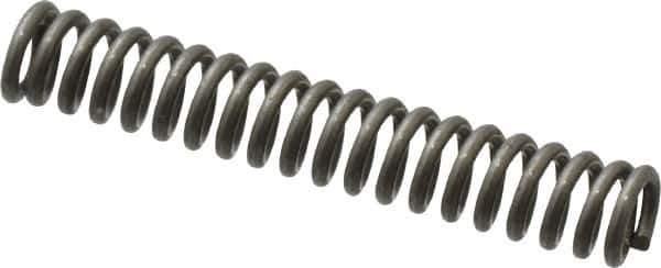 Value Collection - 0.12" OD, 0.02" Wire, 3/4" Free Length, Music Wire Compression Stock Springs Spring - 13.33 Lb Spring Rating - Eagle Tool & Supply
