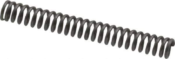 Value Collection - 0.12" OD, 0.02" Wire, 1" Free Length, Music Wire Compression Stock Springs Spring - 9.78 Lb Spring Rating - Eagle Tool & Supply