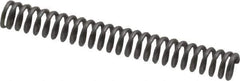 Value Collection - 0.12" OD, 0.02" Wire, 1" Free Length, Music Wire Compression Stock Springs Spring - 9.78 Lb Spring Rating - Eagle Tool & Supply