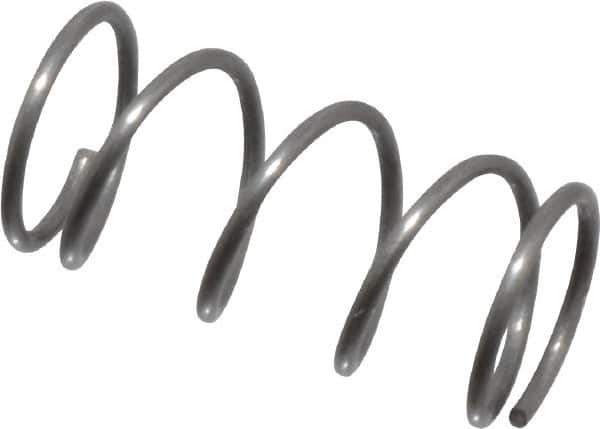 Value Collection - 0.18" OD, 0.016" Wire, 3/8" Free Length, Music Wire Compression Stock Springs Spring - 5.7 Lb Spring Rating - Eagle Tool & Supply