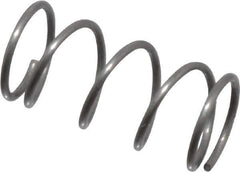 Value Collection - 0.18" OD, 0.016" Wire, 3/8" Free Length, Music Wire Compression Stock Springs Spring - 5.7 Lb Spring Rating - Eagle Tool & Supply