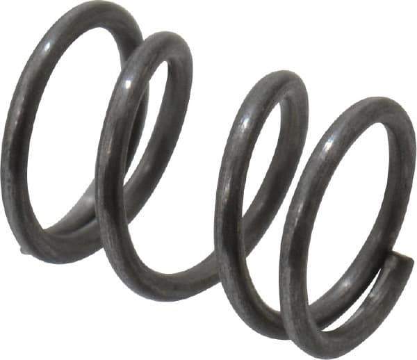 Value Collection - 0.18" OD, 0.02" Wire, 1/4" Free Length, Music Wire Compression Stock Springs Spring - 21.18 Lb Spring Rating - Eagle Tool & Supply