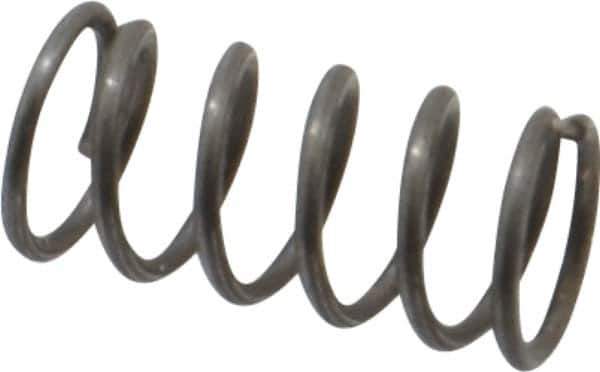 Value Collection - 0.18" OD, 0.02" Wire, 3/8" Free Length, Music Wire Compression Stock Springs Spring - 12.59 Lb Spring Rating - Eagle Tool & Supply