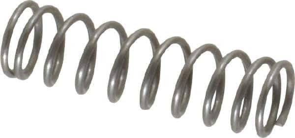 Value Collection - 0.18" OD, 0.02" Wire, 5/8" Free Length, Music Wire Compression Stock Springs Spring - 7.02 Lb Spring Rating - Eagle Tool & Supply