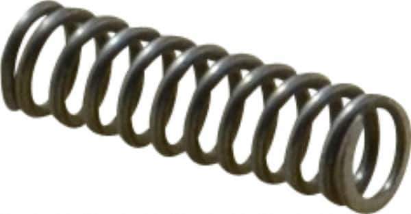 Value Collection - 0.18" OD, 0.026" Wire, 5/8" Free Length, Music Wire Compression Stock Springs Spring - 17.81 Lb Spring Rating - Eagle Tool & Supply