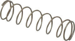 Value Collection - 0.24" OD, 0.02" Wire, 7/8" Free Length, Music Wire Compression Stock Springs Spring - 3.16 Lb Spring Rating - Eagle Tool & Supply