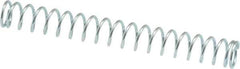 Value Collection - 0.24" OD, 0.026" Wire, 2" Free Length, Music Wire Compression Stock Springs Spring - 2.68 Lb Spring Rating - Eagle Tool & Supply