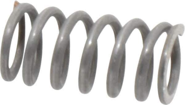 Value Collection - 0.24" OD, 0.032" Wire, 1/2" Free Length, Music Wire Compression Stock Springs Spring - 29.9 Lb Spring Rating - Eagle Tool & Supply