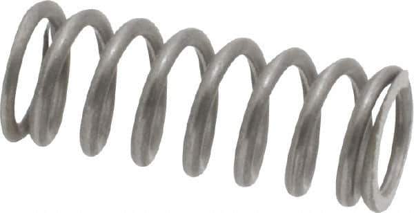 Value Collection - 0.24" OD, 0.032" Wire, 5/8" Free Length, Music Wire Compression Stock Springs Spring - 23.26 Lb Spring Rating - Eagle Tool & Supply