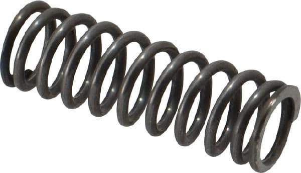 Value Collection - 0.24" OD, 0.032" Wire, 3/4" Free Length, Music Wire Compression Stock Springs Spring - 19.02 Lb Spring Rating - Eagle Tool & Supply