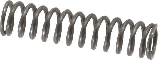 Value Collection - 0.24" OD, 0.032" Wire, 1" Free Length, Music Wire Compression Stock Springs Spring - 13.94 Lb Spring Rating - Eagle Tool & Supply