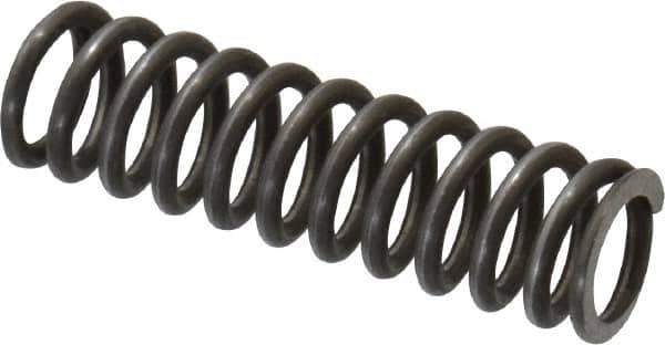 Value Collection - 0.24" OD, 0.035" Wire, 7/8" Free Length, Music Wire Compression Stock Springs Spring - 23.88 Lb Spring Rating - Eagle Tool & Supply