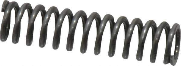 Value Collection - 0.24" OD, 0.035" Wire, 1" Free Length, Music Wire Compression Stock Springs Spring - 20.67 Lb Spring Rating - Eagle Tool & Supply
