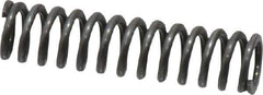 Value Collection - 0.24" OD, 0.035" Wire, 1" Free Length, Music Wire Compression Stock Springs Spring - 20.67 Lb Spring Rating - Eagle Tool & Supply