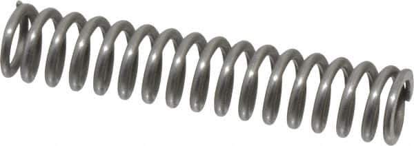 Value Collection - 0.24" OD, 0.035" Wire, 1-1/4" Free Length, Music Wire Compression Stock Springs Spring - 16.29 Lb Spring Rating - Eagle Tool & Supply