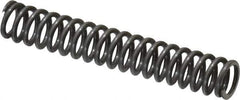 Value Collection - 0.24" OD, 0.035" Wire, 1-1/2" Free Length, Music Wire Compression Stock Springs Spring - 13.44 Lb Spring Rating - Eagle Tool & Supply