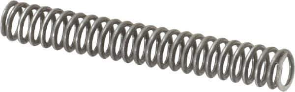 Value Collection - 0.24" OD, 0.035" Wire, 1-3/4" Free Length, Music Wire Compression Stock Springs Spring - 11.44 Lb Spring Rating - Eagle Tool & Supply