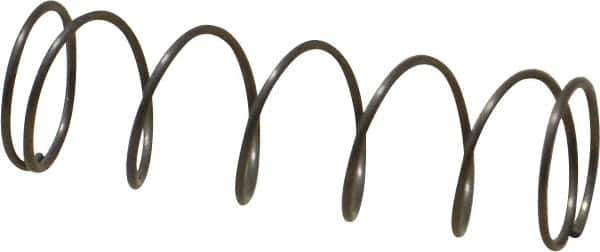 Value Collection - 0.3" OD, 0.02" Wire, 1" Free Length, Music Wire Compression Stock Springs Spring - 2.04 Lb Spring Rating - Eagle Tool & Supply