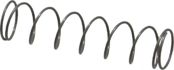 Value Collection - 0.3" OD, 0.02" Wire, 1-1/4" Free Length, Music Wire Compression Stock Springs Spring - 1.61 Lb Spring Rating - Eagle Tool & Supply